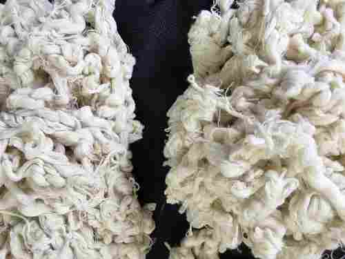 White Cotton Yarn Waste