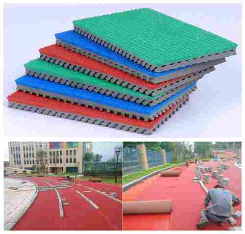 Prefabricated Rubber Athletic Track