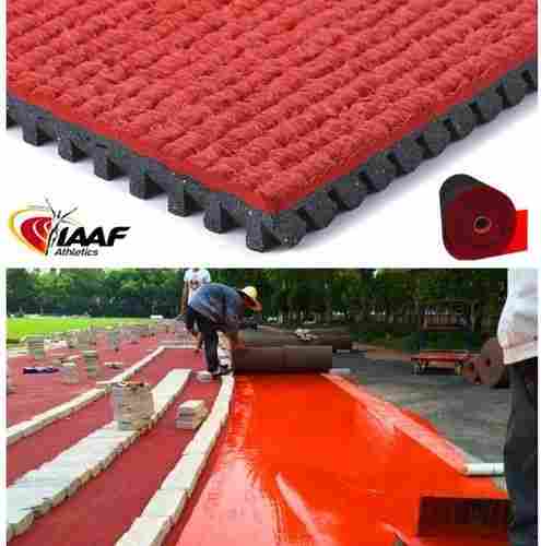 Iaaf Prefabricated Rubber Running Flooring