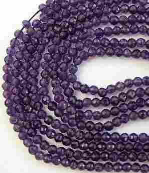 Amethyst Faceted Shaded Beads 