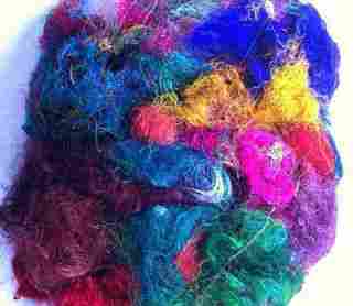 Coloured Yarn Waste