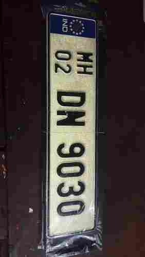 Ind Automobile Number Plate