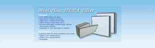 Mini Pleat HEPA Filter