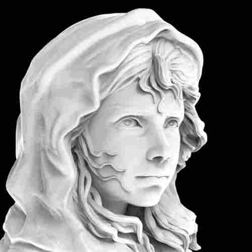 Your Own Portrait Sculpture in Marble Dust