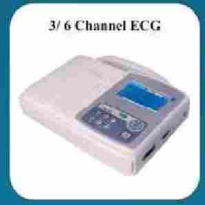 3/6 Channel ECG Machine