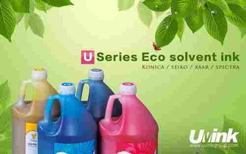 U- Eco Solvent Ink For Industrial Heads