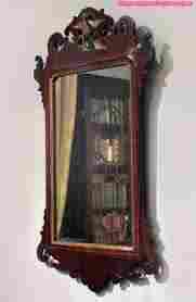 Vintage And Antiques Designer Wood Wall Mirror