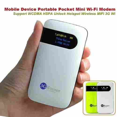 3G Hotspot Wireless SIM Card Router 
