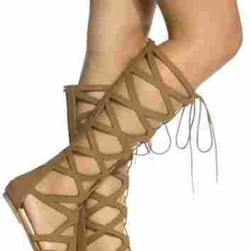 Ladies Designer Leather Sandals