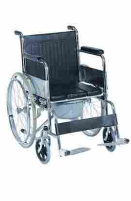 Wheelchair with U Commode