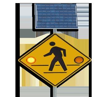 Solar Road Flashers
