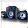 Multimedia Speakers Compatible with DVD PC LCD TV with AUX audio input