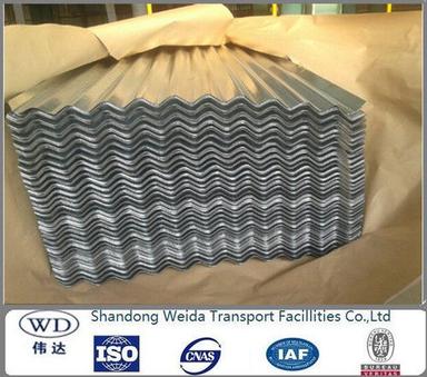 Galvanized Corrugated Steel Roofing Sheet Or Plate Size: 0.13-0.8Mm Thickness