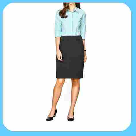 Cotton Plain Corporate Office Uniform