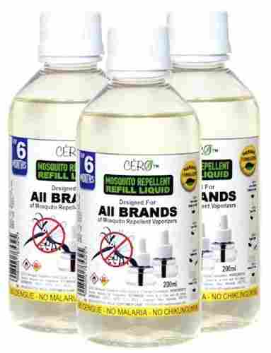 Mosquito Repellent Refill Liquid For All Brands Of Vaporiser Machines (200ml)