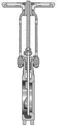 Standard resilient seated knife gate valves