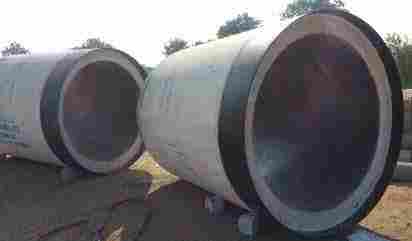 Vertical Concrete Pipes HDPE Lined