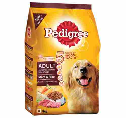 Pedigree Adult Pet Dog Meat and Food