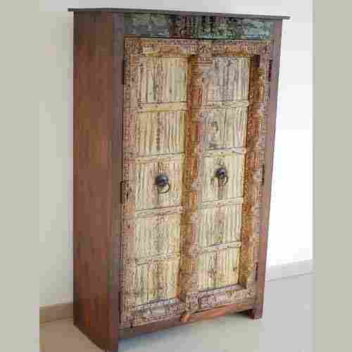 Reclaimed Wood Antique Cabinet