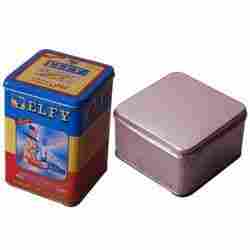 Square Tin Containers