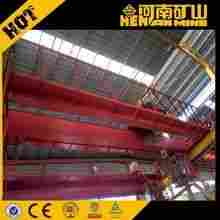 China Made Ton Electric Travelling Double Hooks Bridge Crane With Trolley 