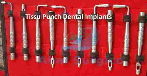 Tissu Punch Straight Curved Dental Implants