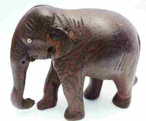 Wooden Elephant Statue