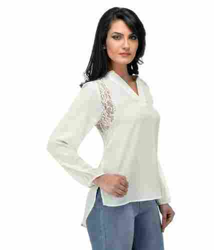 Ladies Lace High-Low Tunic