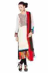 Long Pakistani Style Designer Ladies Salwar Suit