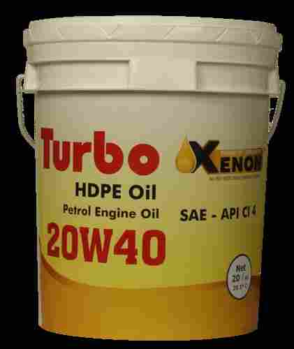 20W40 Turbo HDPE Petrol Engine Oil