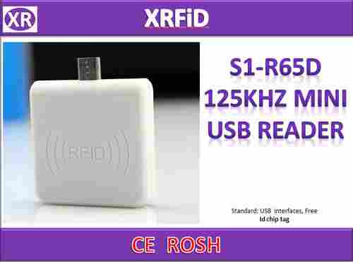 S1-R65D 125KHZ Mini USB Reader For TK4100 Em4100 Chip Tag