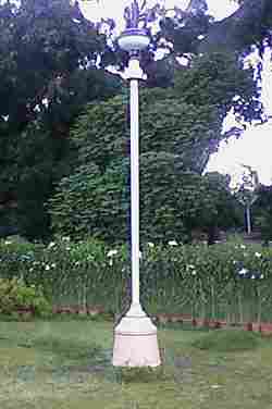 Garden Light Post With Speaker