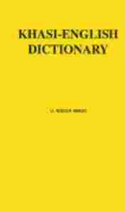 Khasi-English Dictionary