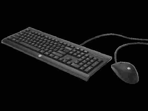Black Color Keyboard and Mouse