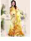 Yellow Weightless Designer Traditional Saree