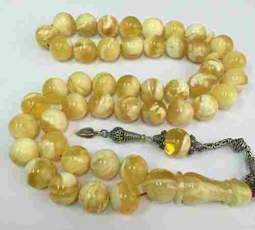 Natural Baltic Amber Religious Rosary