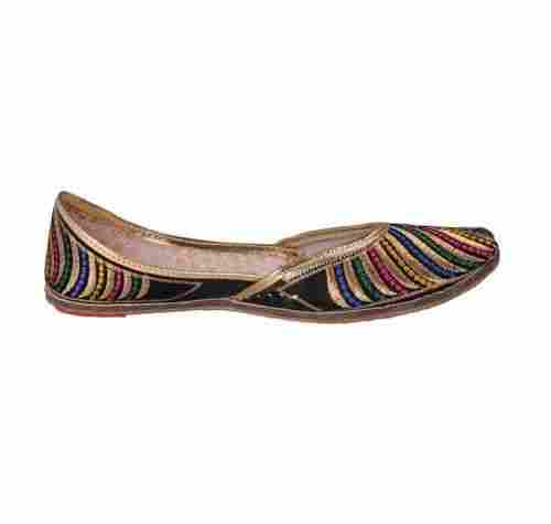 Women Fulkari Punjabi Shoe