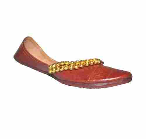 Women Leather Punjabi Shoe