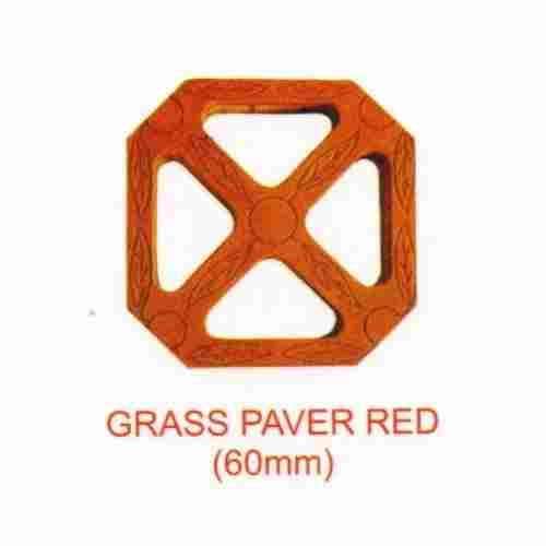 Grass Red Paver