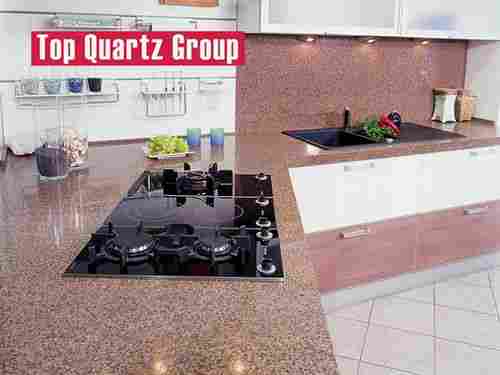 Q3522 Coffee Bean Artificial Quartz Stone Counter