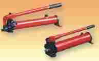 Single and Two Stage Hand Pumps For Single Acting Cylinder