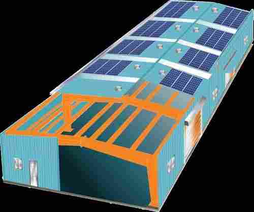 Solar Mounted Rooftop Technology Buildings