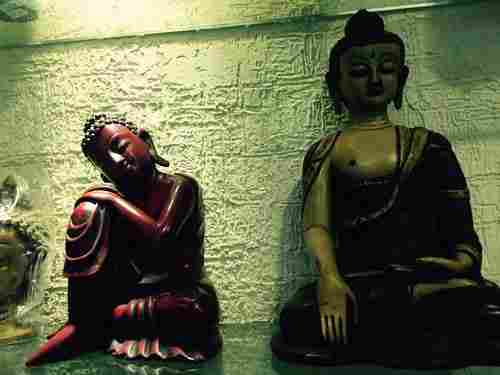 Fiber Made Buddha Statue