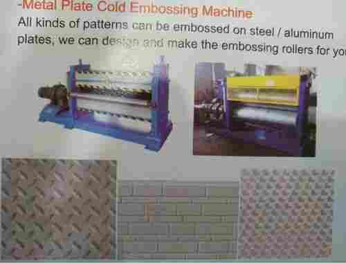 Embossing Machine For Metal Plate