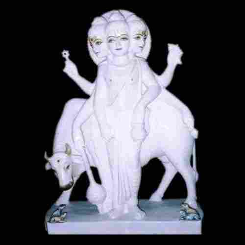 Lord Dattatreya Marble Statue