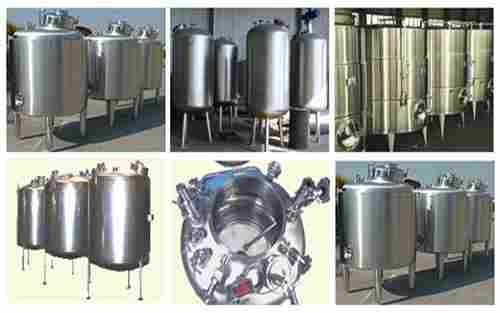 Jacketed Reactors And Vessels Storage Tank