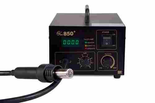 SMD Rework Station 850+ Hot Air Soldering Station With Hot Air Gun and LED Display