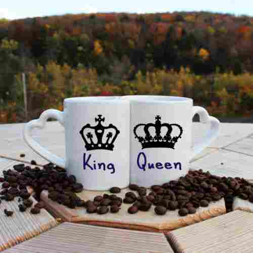 King And Queen Couple Mug