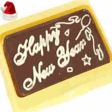 Happy New Year Chocolate Bar