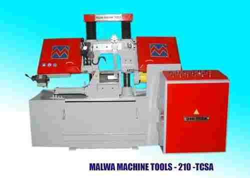 Twin Column Semi Automatic Bandsaw Machine